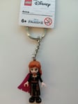 LEGO DISNEY FROZEN 2 ANNA MINIFIGURE KEYRING KEYCHAIN 853969