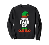 I'm The Fair Elf Family Pajama Christmas Funny Book Ren Sweatshirt