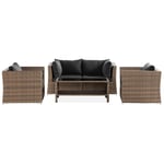 Loungegrupp Comfort Garden Wisconsin Divansoffa 4-sits