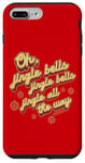 Coque pour iPhone 7 Plus/8 Plus Paroles de Noël Jingle Bells Jingle All The Way Peggy Lee