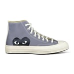 Comme Des Garcons Play X Converse 'Chuck Taylor' Trainers Grey