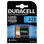 Duracell Ultra Photo 223 Battery, 1pk