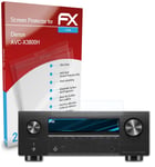 atFoliX 2x Protecteur d'écran pour Denon AVC-X3800H clair