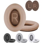 Öronkuddar för Bose QuietComfort - QC35/QC25/QC15/AE2 Hörlurar Beige