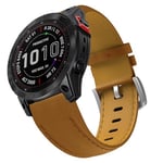 Supore Bracelet Compatible avec Garmin Fenix 7X, 26mm Cuir Bracelet pour Garmin Fenix 8/Fenix 7X Pro/Fenix 6X Pro/Fenix 6X, Quick Fit Soft Strap pour Fenix 3 HR/Fenix 5X/Fenix 4X Plus