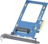 PCIe 3.0 to U.2 SFF-8639 Adapter, X4, for 2.5Pouces U.2 NVMe SSD Or 2.5"" SATA SSD