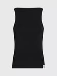 Calvin Klein Archieve Knitted Tank Top, Black