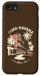 Coque pour iPhone SE (2020) / 7 / 8 Cuba Havana Rétro Voiture Oldtimer Vintage Caraïbes Palmiers