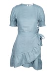 Serena Linen Dress - Dusty Teal