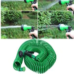 Tuyau d'arrosage Flexible et extensible en plastique, tuyau d'arrosage avec pistolet de pulvérisation et Irrigation, 7.5/15/30M, offre spéciale