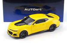 1:18 AUTOart Chevrolet Camaro ZL1 Coupé 2017 Jaune Brillant