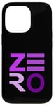 Coque pour iPhone 13 Pro Graphique violet Zeroed-In Purple Color