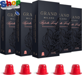 Grano  Milano  Ristretto  Decaf  50  Coffee  Pods  Compatible  with  Nespresso