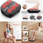 COMFIER Shiatsu Foot Massager Machine,Kneading with Heat, Black 