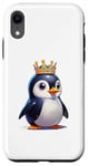 Coque pour iPhone XR Costume incroyable de pingouin pour les fans de l'Arctique