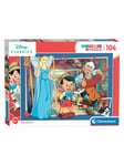 Clementoni Puzzle Disney - Pinocchio 104st. Lattia