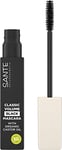 SANTE Naturkosmetik Classic Volume Mascara 01 noir pour un volume total, un élan et une définition, avec cires naturelles et huile de ricin bio, végétalien, 8 ml