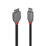 Câble USB 3.2 Type C vers Micro-B Cable, 5Gbit/s, Anthra Line, 3m