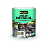 RUSTINS Decking Oil Natural Oak 5L,DOOAW5000