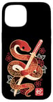 Coque pour iPhone 15 Year of the snake chinese zodiac mignon kawaii snake 2025