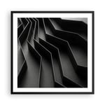 Affiche Poster 60x60cm Tableaux Image Photo 3D Labyrinthe Moderne Wall Art