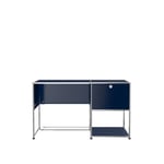 USM - USM Haller Desk Unit A -  Steel Blue - Skrivebord - Fritz Haller,Paul Schärer - Blå - Metall