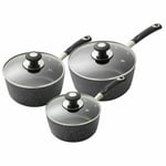 Tower  Precision 3 Pc Non-Stick Forged Aluminium Diamond Coating Pan Set T900111