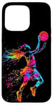 iPhone 15 Pro Max Basketball Girl Dunk Kids Youth Player Teenage Girl Women Case