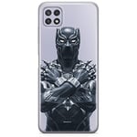 ERT GROUP Coque de téléphone Portable pour Samsung A22 5G Original et sous Licence Officielle Marvel Motif Black Panther 012 Parfaitement adapté à la Forme du téléphone Portable, partiel imprimé