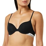 Calvin Klein Women's Modern T Shirt Bra 0000f3784e Contour Bras, Black (Black), 32C