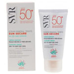 Soins corps & bain Svr Laboratoire Dermatologique  SUN SECURE ecran mineral teinte peaux sèches SPF50+ 60 gr