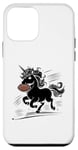 Coque pour iPhone 12 mini Licorne Football Joueur Footballeur Sports