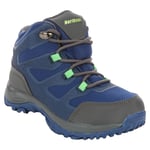 Northside Hargrove Mid Kids Hiking Boots Navy/Lime US1