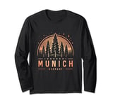 Munich Germany | München Bayern Deutschland Trees | Munich Long Sleeve T-Shirt