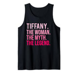 Tiffany The Woman The Myth The Legend Funny Valentine's Day Tank Top