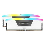 CORSAIR Vengeance RGB DDR5 Kit d'Amélioration de la Lumière (Pas de Mémoire Physique) – Blanc