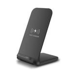 Chargeur sans Fil Pliable pour Smartphone Induction QI Support Bureau (NOIR) - Neuf