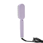 Straightener Brush Negative Ionic Hair Straightening Curling Brush For Women