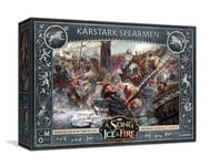 A song of fire and ice Tabletop miniatures game - Karstark Spearmen - Stark