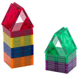 Playmags 48 pièces - avec des aimants Plus forts, STEM Jouets pour Les  Enfants, Carreaux et Blocs de Construction magnétiques