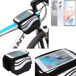 For Oppo A79 5G bike frame bag bicycle mount smartphone holder top tube crossbar