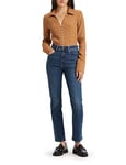 Levi's Femme Jeans 724 High Rise Straight , Blue Wave Dark , 28W / 30L