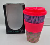 Ecoffee Cup Reusable Eco-Friendly Plant Based Coffee Cup  - 400ml Brand New 