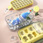 and Bin Reusable Ice Cube Trays Ice Pop Maker Popsicle Molds Ice Cream Mould