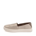 TOMS Femme Chaussures à Enfiler Kameron Basket, Suède métallisé Champagne, 38.5 EU