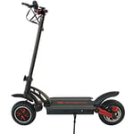 ZHYU Off-road high-power electric scooter adult folding portable scooter-black