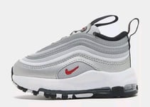 🔥 Nike Air Max 97 QS Infant ( TD UK size 6.5 / US 7C / EUR 23.5 ) Silver NEW