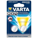 VARTA Lot de 3 Blisters de 2 Piles Lithium 6430 CR 2430