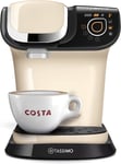 TASSIMO Bosch My Way 2 TAS6507GB Coffee Machine, 1500 Watt, 1.3 Litre - Cream