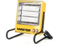 Master Elektrisk Radiator Ts-3A 0,8 - 1,6 - 2,4 Kw